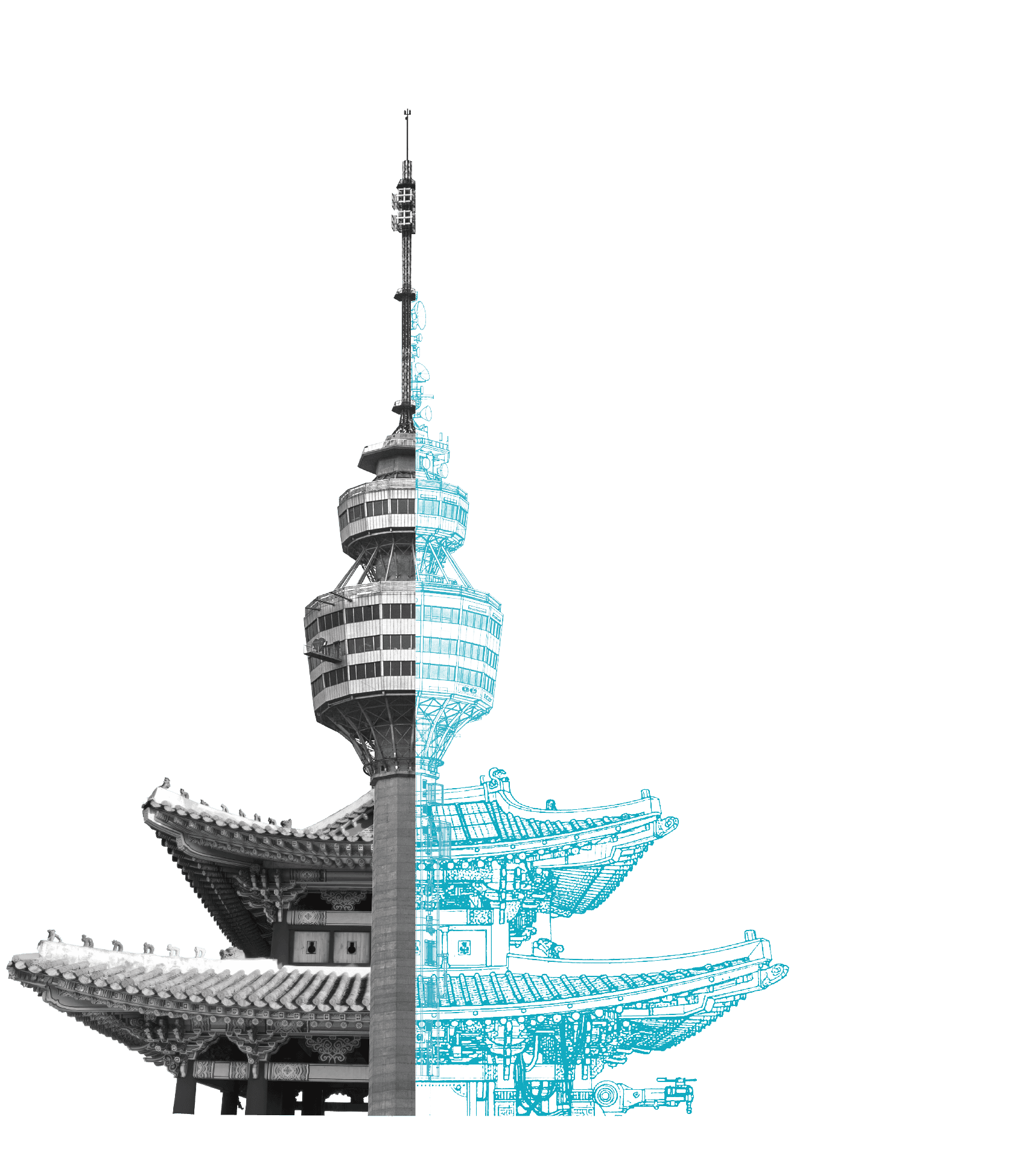 Daegu Tower illustration